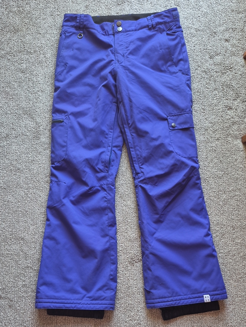 Roxy Purple Women's Snow Pants - Stylized Jogger Fit